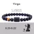 Pulsera con dijes de constelación de 12 signos del zodiaco para hombres y mujer en internet