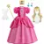 Disfraz princesa peach niña - comprar en línea