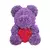 Oso de peluche de corazón de Rosa Artificial , en internet