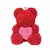 Oso de peluche de corazón de Rosa Artificial , - comprar en línea