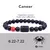 Pulsera con dijes de constelación de 12 signos del zodiaco para hombres y mujer - comprar en línea