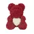 Imagen de Oso de peluche de corazón de Rosa Artificial ,