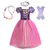 Disney Vestido de princesa Rapunzel para niña - comprar en línea