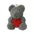 Imagen de Oso de peluche de corazón de Rosa Artificial ,