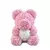 Oso de peluche de corazón de Rosa Artificial ,