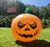 inflable grande de calabaza para Halloween,