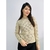 blusa bege de tricô feminina TAM M - Qnova Second Hand