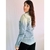 camisa jeans feminina LE LIS BLANC TAM M - Qnova Second Hand