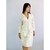 Vestido midi off white manga longa TAM 44 - comprar online