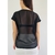 blusa preta feminina de paetê TAM M - Qnova Second Hand