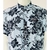 Camisa azul estampada masculina TAM G - comprar online