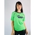 Camiseta feminina verde TAM P