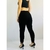 calça preta jogger feminina com bolsos TAM P - Qnova Second Hand