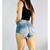 short jeans feminino barra desfiada TAM 38 na internet