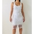 vestido de crochê branco com franjas TAM P - comprar online