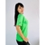 Camiseta feminina verde TAM P na internet