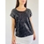 blusa preta feminina de paetê TAM M - comprar online