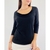 Blusa preta feminina com babado TAM M - loja online