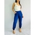 Calça azul cenoura feminina TAM M - comprar online