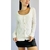 casaco off white feminino com renda mob TAM P - comprar online