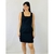 vestido preto social regata TAM P - Qnova Second Hand