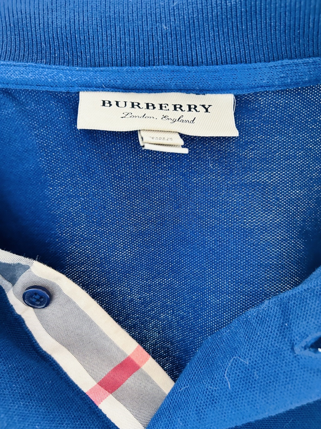 Burberry azul original hotsell