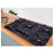 FOGÃO COOKTOP AGILE ATLAS 5BOCAS UP GLASS PRETO