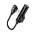 ADAPTADOR P2 PARA LIGHTNING ARMOR COM ENTRADA P/ CARREGAMENTO - PRETO