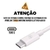 CABO USB-C TO USB-C GSHIELD DUAL SHOCK BRANCO 1,2M - comprar online