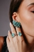 Brinco ear cuff esmeralda fusion maxi - Rafa Boher