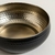 BOWL DE ACERO INOX BLACK & GOLDEN NISHA 25X9 CM - CASANOVA HOGAR