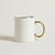 MUG RECTO BORDE Y ASA GOLD 330 ML - comprar online