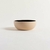 BOWL KORBA NEGRO BRILLANTE CON BEIGE 15 CM en internet