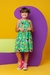 Vestido floresta verde - comprar online