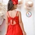 Vestido vermelho festa - comprar online