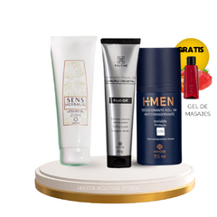 KIT SKINCARE ELLOS + REGALO GEL MASAJE