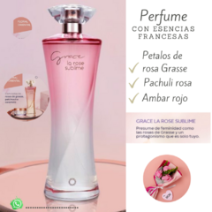 Kit EXCLUSIVO PERFUMES + SERUM MANOS Grace La Rose Sublime + REGALO el en internet