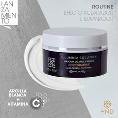 Mascarilla de arcilla blanca Routine 60g - comprar online