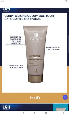 Exfoliante Corps 200grs - comprar online