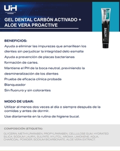 Imagen de Gel Dental Carbon Activado + Aloe Vera 70g