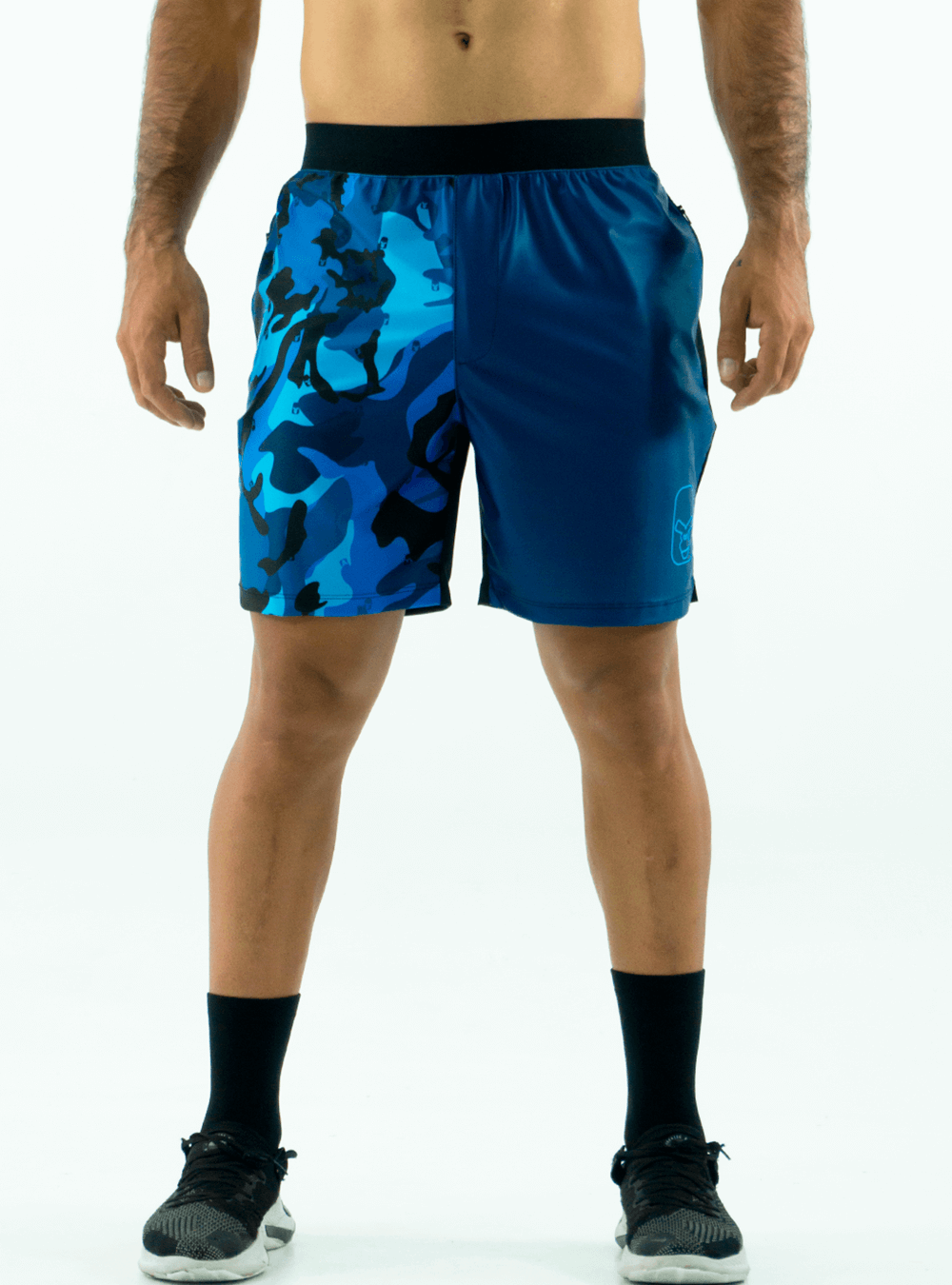 PANTALONETA CROSSFIT 3.0 AZUL MILITAR The Fit Store