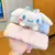 Sanrio Plushie Bow Headband, Hello Kitty Maquiagem Wash Anel de Cabelo, Cinnamoroll My Melody Hair Band, Kawaii Acessórios, Presente - Cinnamoroll Brasil