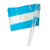 BANDERA ARGENTINA PLASTICA 40X46CM POR UNIDAD