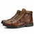 Bota FG Masculina Couro Wood Boxer Marrom - JJ Importados