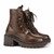 Bota FG Coturno Militar Cano Médio Amarração Marrom - FF Importados - comprar online