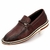 Sapato FG Casual Oxford Esporte Fino Alpha Em Couro Nobre Marrom - JJ Importados - comprar online