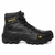 Bota Caterpillar em Couro Cano Medio com biqueira PVC Preta - comprar online