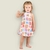 VESTIDO INFANTIL MENINA CURTO GOLA ALTA TACTEL ISA ATH