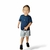 CONJUNTO INFANTIL CAMISETA TIPO BATA SHORTS COM BAINHA DOBRADA TACTEL - Arthurito Kids