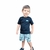 CONJUNTO INFANTIL MENINO CAMISETA E SHORTS DE TACTEL ESTAMPADO na internet